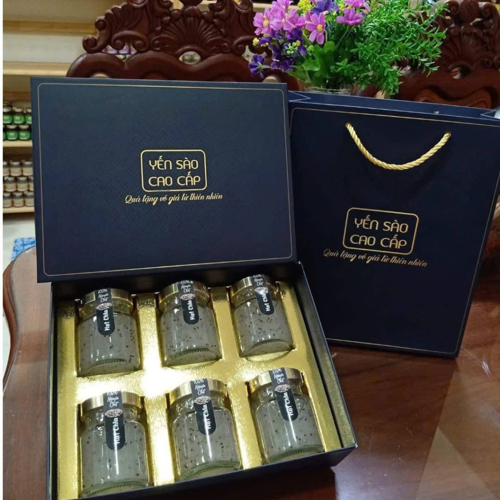 TỔ YẾN CHƯNG HẠT CHIA (Chai 70ml)
