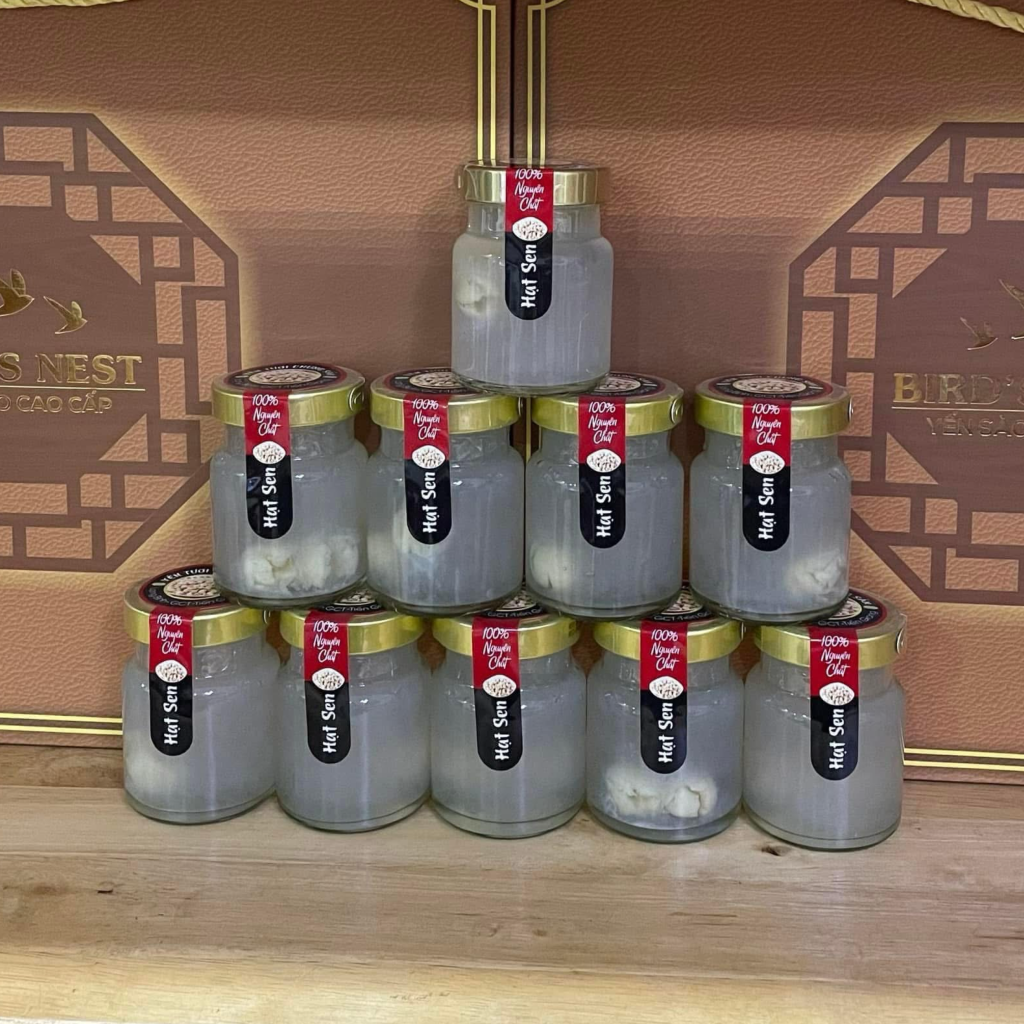 TỔ YẾN CHƯNG HẠT SEN (Chai 70ml)