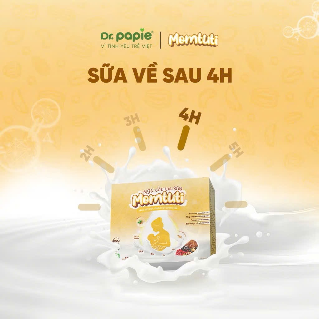 Ngũ cốc lợi sữa Momtuti