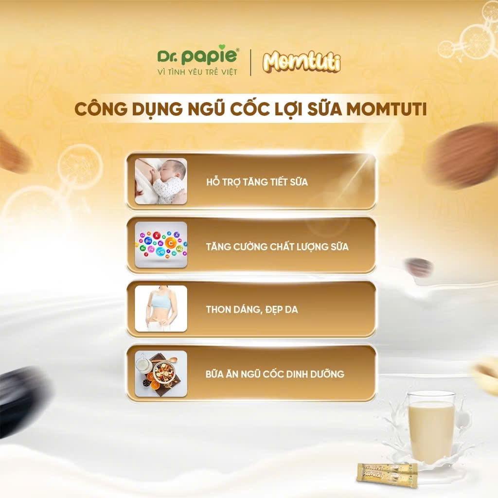 Ngũ cốc lợi sữa Momtuti