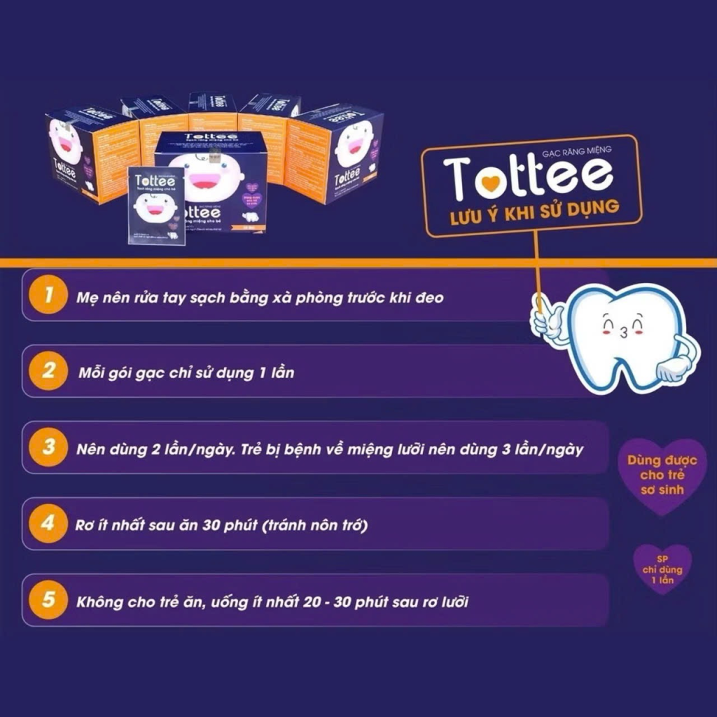 Gạc răng miệng Tottee