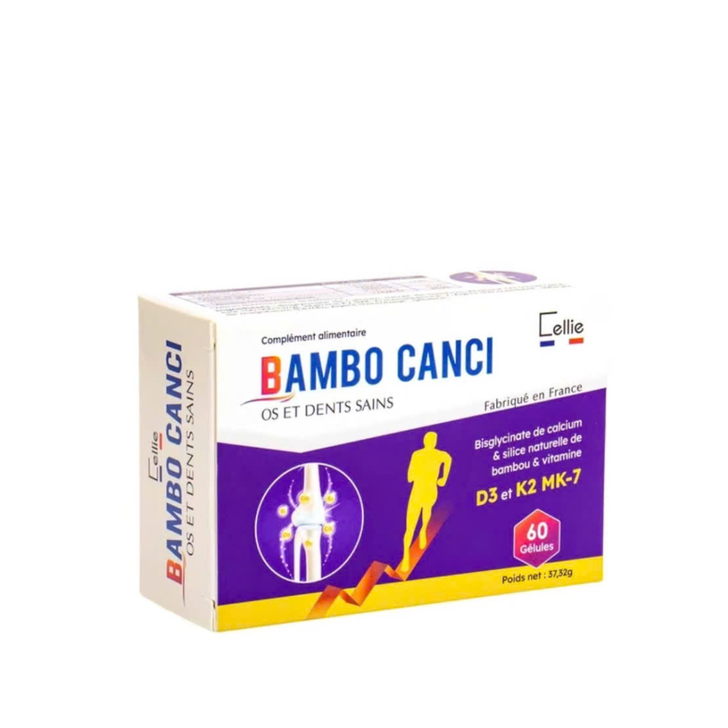 Viên Uống Bổ Sung Canxi Hữu Cơ Bambo Canci Nhập Khẩu Từ Pháp, Hộp 60 viên