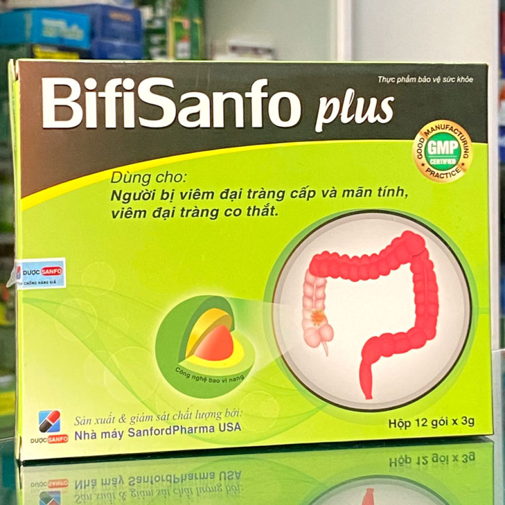 Bifisanfo Plus, Hỗ Trợ Giảm Triệu Chứng Do Rối Loạn Tiêu Hóa, Viêm Đại Tràng