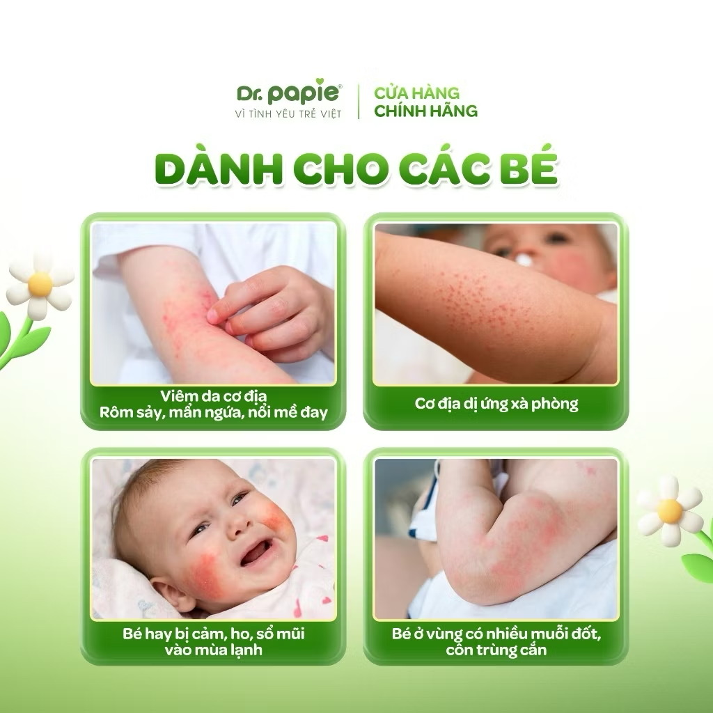 Combo 2 Nước Tắm Thảo Dược Dr Papie (Chai 500ml)