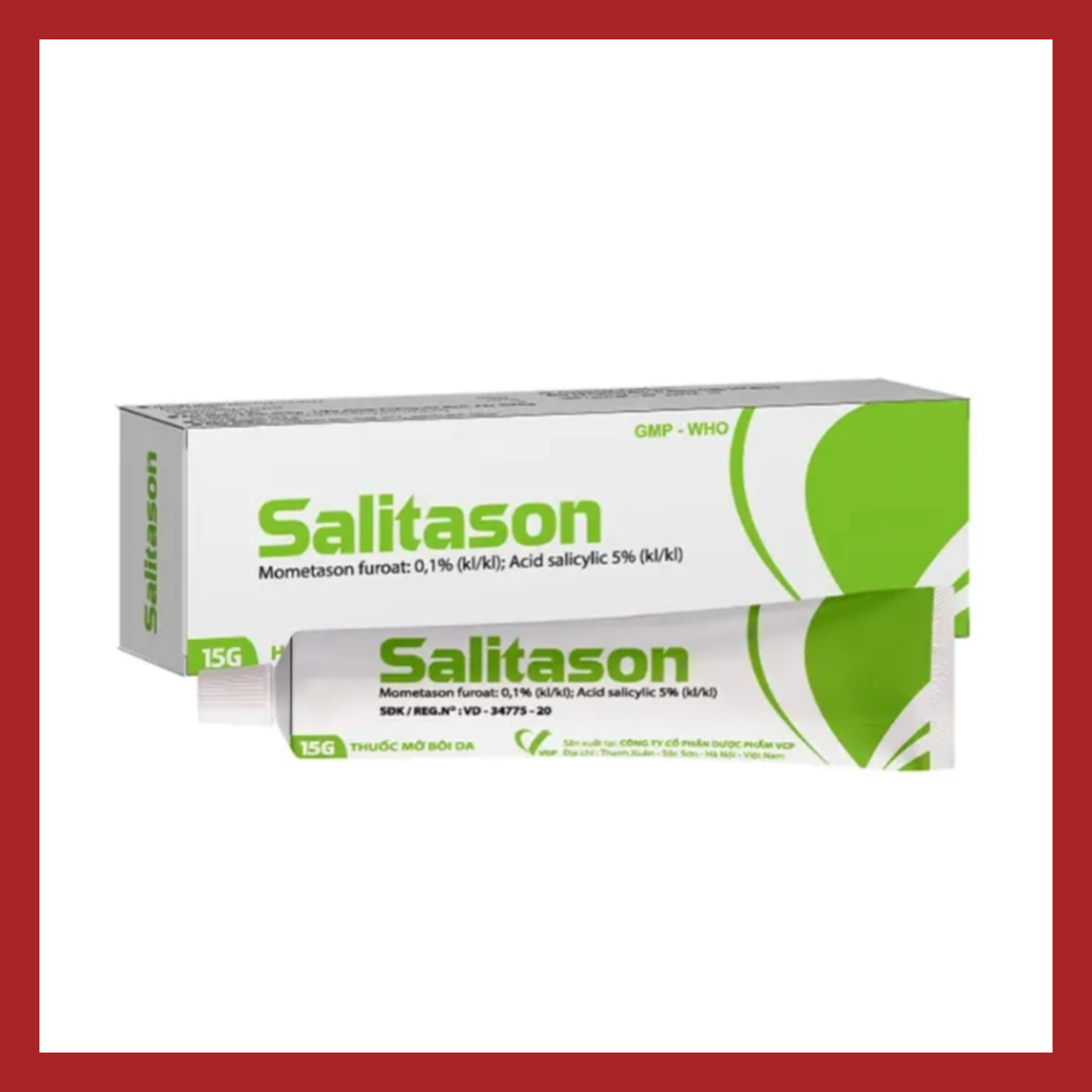 Kem bôi Salitason trị vảy nến (Tuýp 15g)