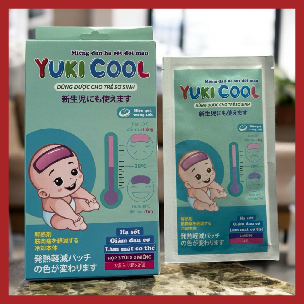 Miếng Dán Hạ Sốt YUKI-COOL