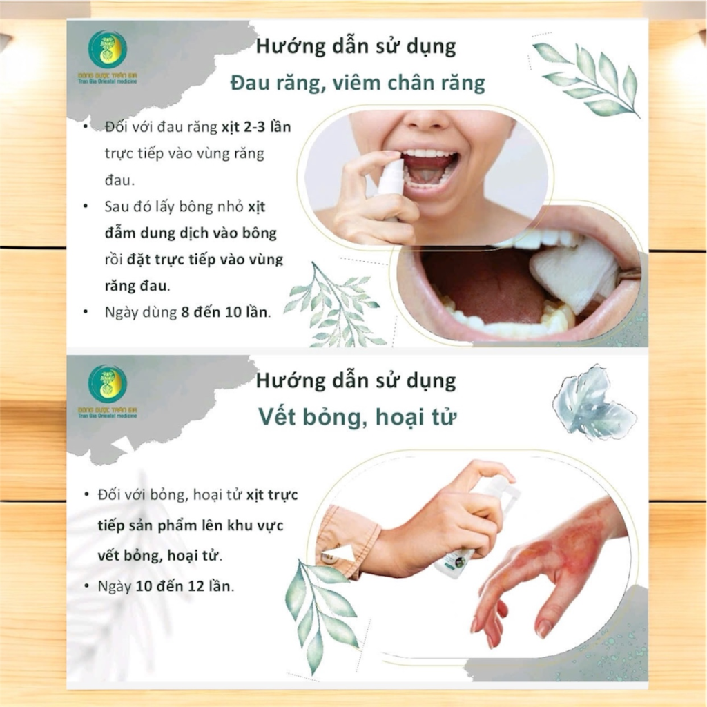 Dung Dịch Xịt Mũi THÔNG XOANG TRẦN GIA