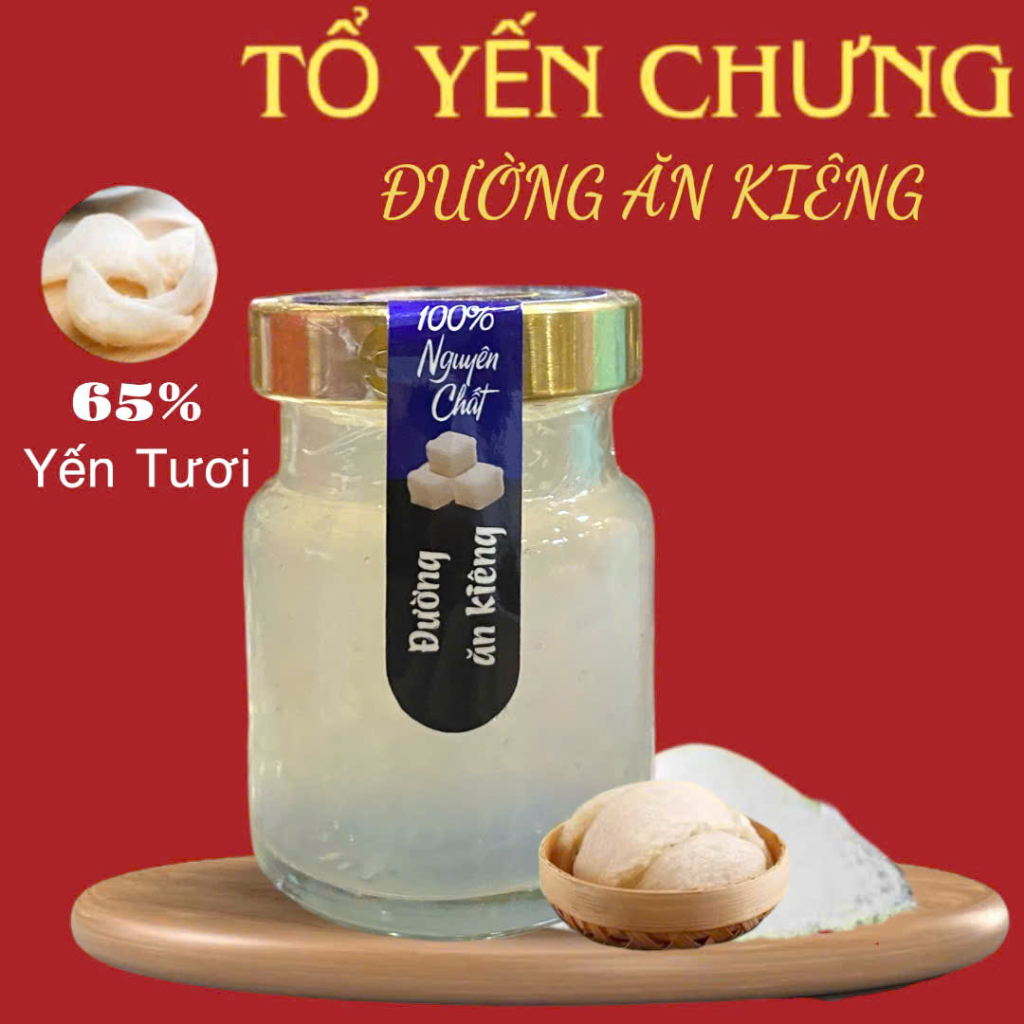 TỔ YẾN CHƯNG ĐƯỜNG ĂN KIÊNG (Chai 70ml)