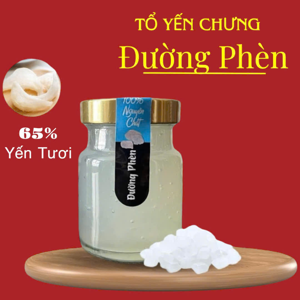 TỔ YẾN CHƯNG ĐƯỜNG PHÈN (Chai 70ml)
