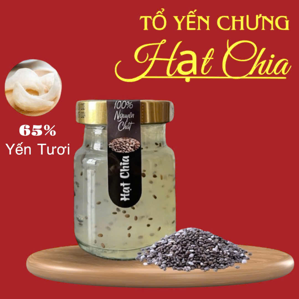 TỔ YẾN CHƯNG HẠT CHIA (Chai 70ml)