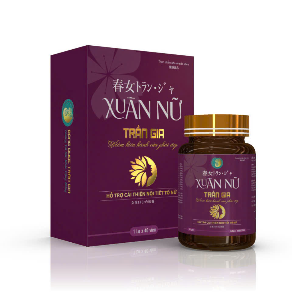 XUÂN NỮ TRẦN GIA | Hỗ trợ cải thiện nội tiết tố nữ