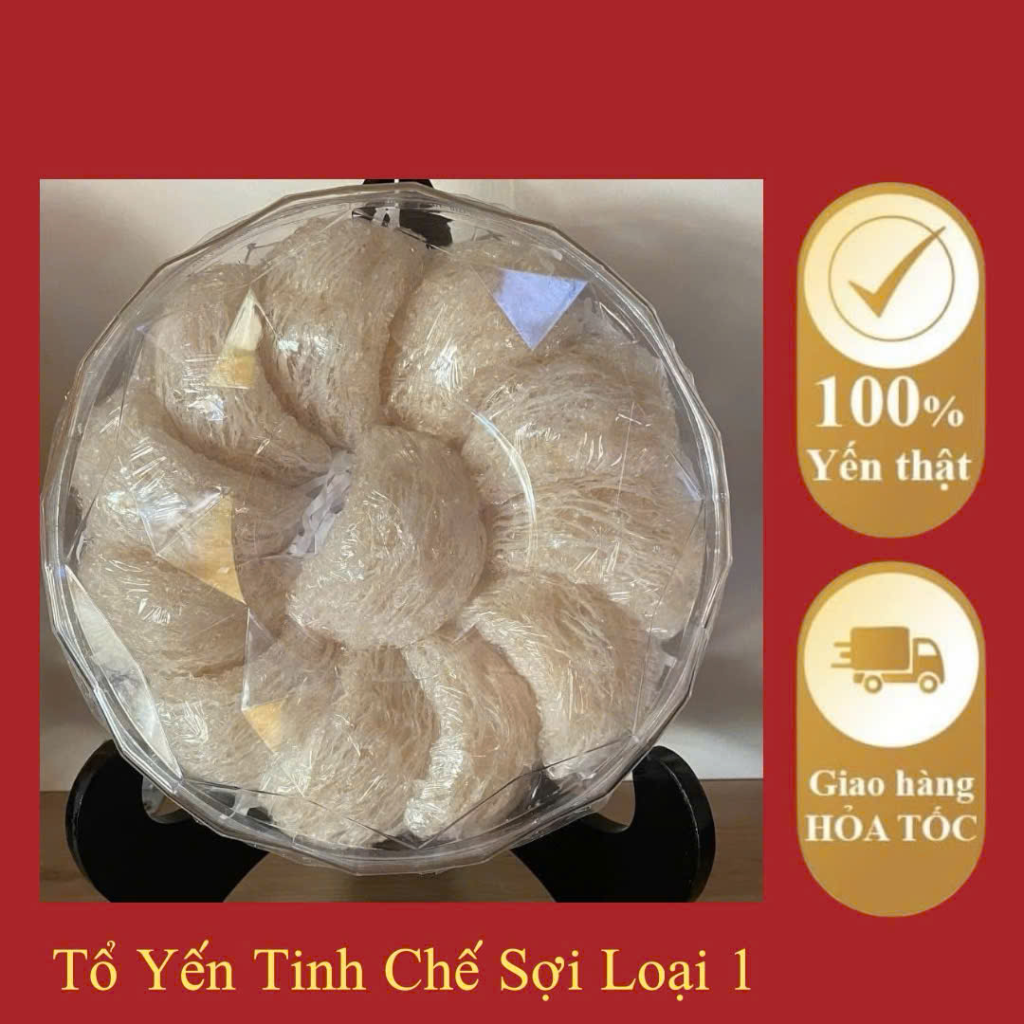 Tổ Yến Tinh Chế Sợi Loại 1 (Hộp 100g)