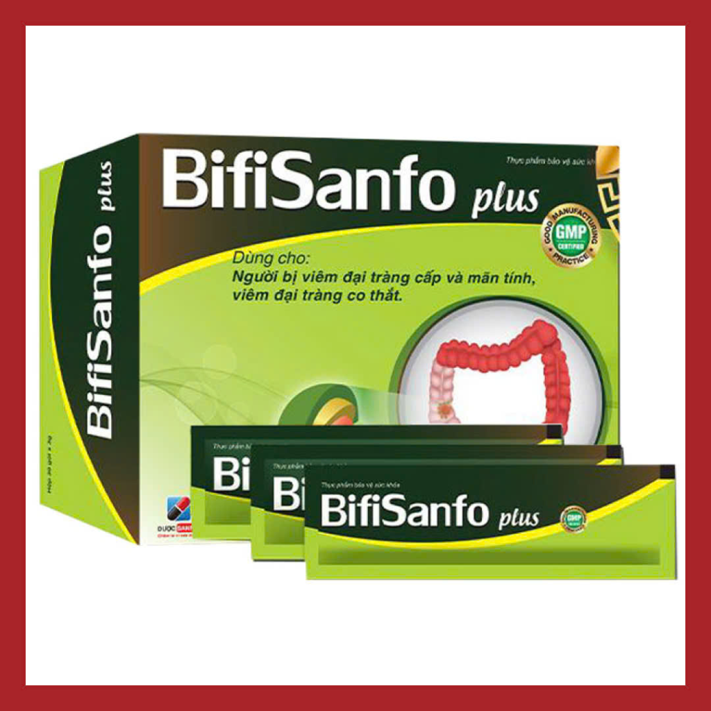 Bifisanfo Plus, Hỗ Trợ Giảm Triệu Chứng Do Rối Loạn Tiêu Hóa, Viêm Đại Tràng