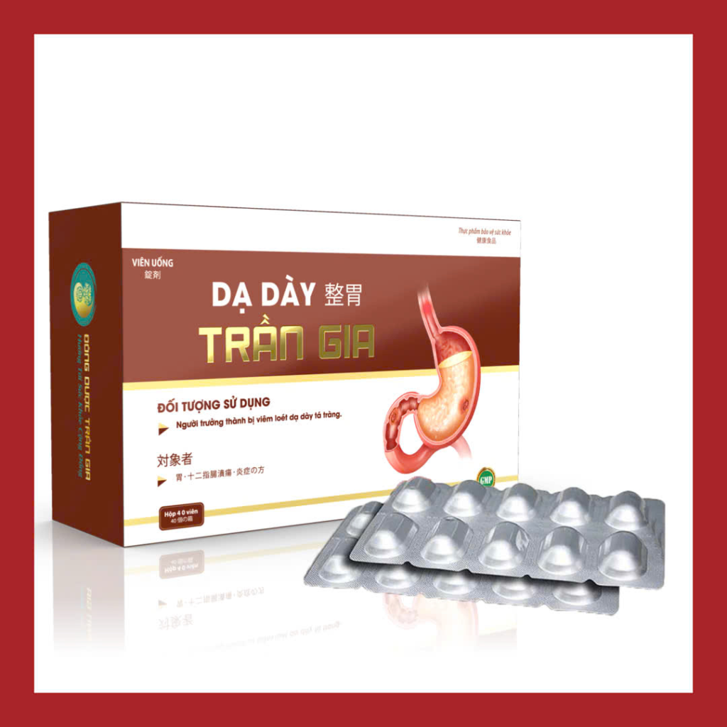 VIÊN UỐNG DẠ DÀY | Hiệu quả sau 2-5 ngày cho người viêm loét dạ dày