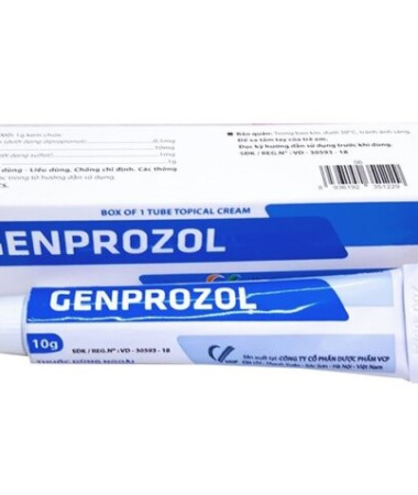 Viêm da, nấm da Kem bôi da Genprozol