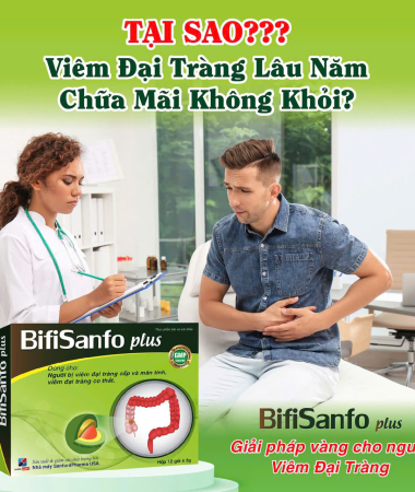TẠI SAO ??? VIÊM ĐẠI TRÀNG LÂU NĂM CHỮA MÃI KHÔNG KHỎI