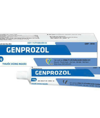 Thuốc bôi VCP Genprozol 10g trị da viêm ngứa