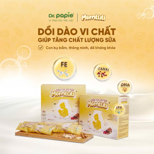 Ngũ cốc lợi sữa Momtuti