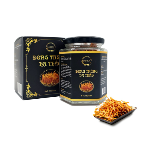 Đông trùng hạ thảo sấy thăng hoa LADOGA đóng hộp 10gr - tốt cho sức khỏe