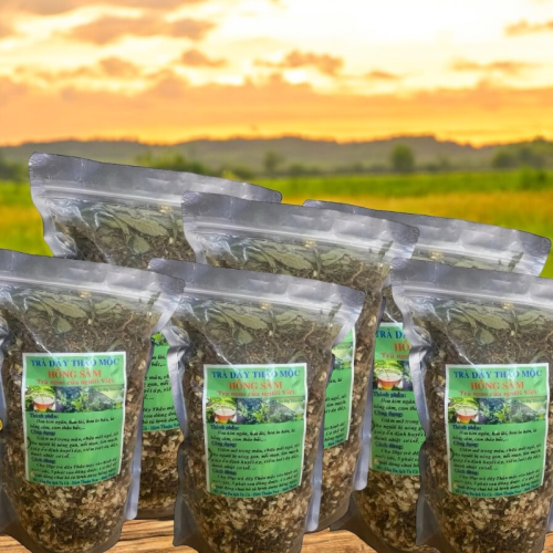 Trà Dây Thảo Mộc Hồng Sâm (Combo 2 Gói 500g) 