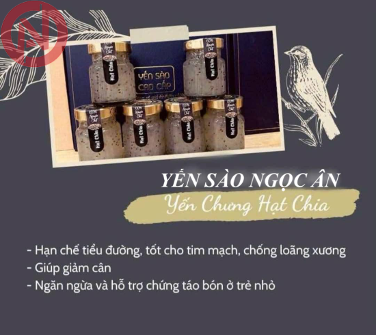 TỔ YẾN CHƯNG HẠT CHIA (Chai 70ml)