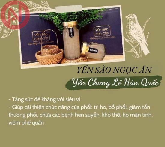 TỔ YẾN CHƯNG LÊ HÀN QUỐC (Chai 70ml)