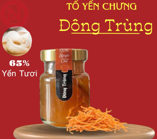 TỔ YẾN CHƯNG ĐÔNG TRÙNG (Chai 70ml)