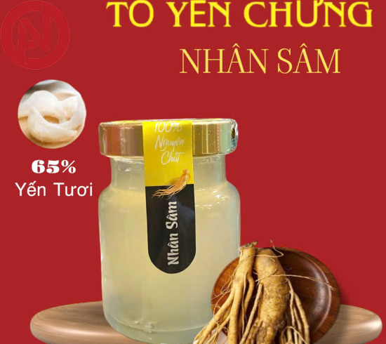 TỔ YẾN CHƯNG NHÂN SÂM (Chai 70ml)