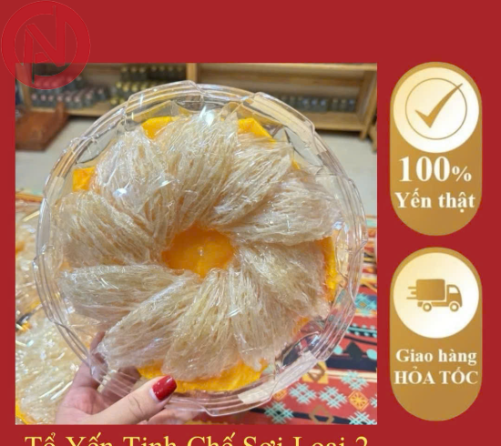 Tổ Yến Tinh Chế Sợi Loại 2 (Hộp 100g)