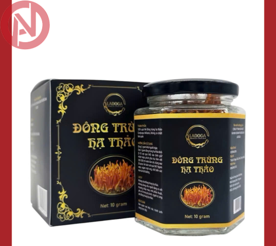Đông trùng hạ thảo sấy thăng hoa LADOGA đóng hộp 10gr - tốt cho sức khỏe
