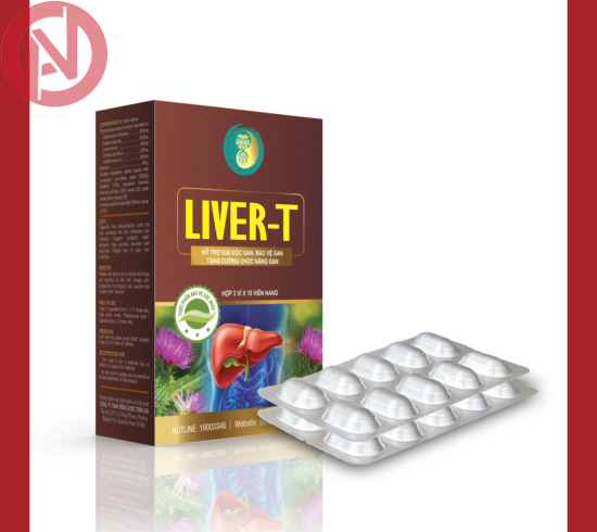 LIVER-T | Viên uống giải độc gan, tăng cường chức năng gan